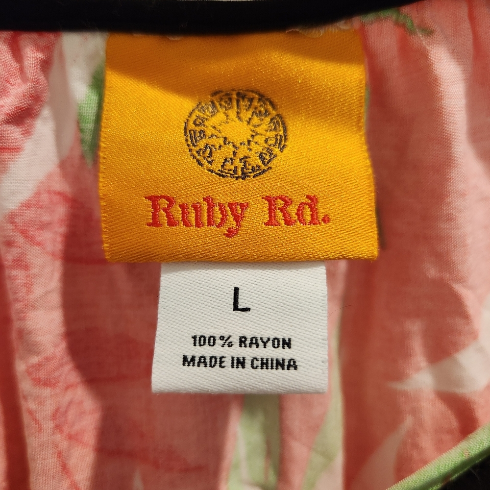 Bright Tropical Ruby Rd. Blouse - image 3